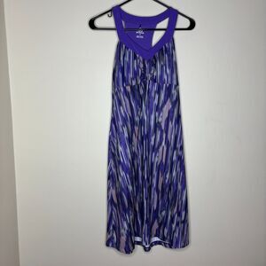 PrAna Womens Purple Pattern Dress Size Medium